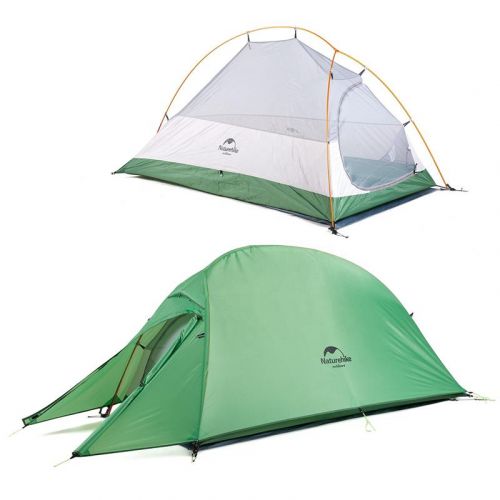 Naturehike Cloud Up 1 Persona - Carpa 3 Estaciones Con Varillas Aluminio