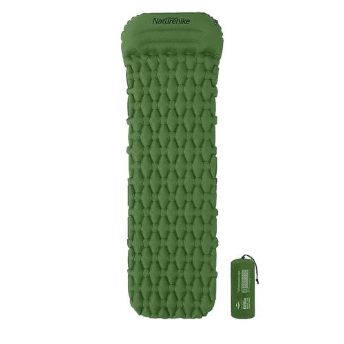 Naturehike Fc-12 Foot Pump - Colchoneta Inflable Con Almohada E Inflador