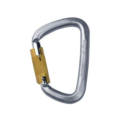 Singing Rock D Triple Lock Mosquetón Acero 50kn