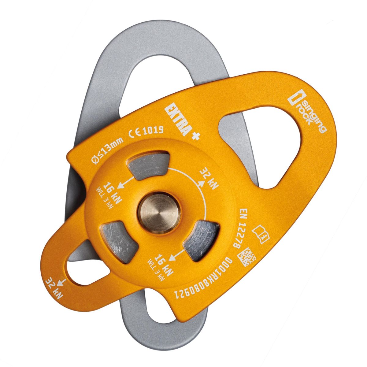 Singing Rock Pulley Extra Plus - Polea Con Punto De Anclaje Inferior