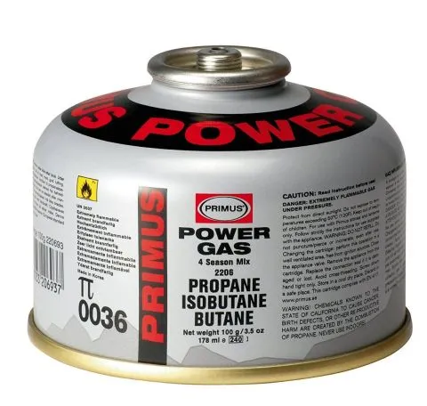 Primus Power Gas 230g - Garrafa Camping Rosca Universal
